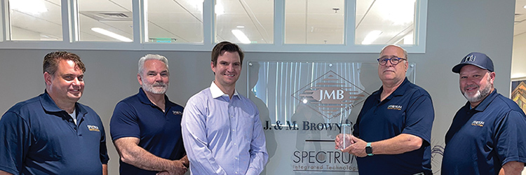 Spectrum Integrated Technologies recognized by AMAG Technology with the 2020 Eagle Award as New England’s leading authorized dealer 